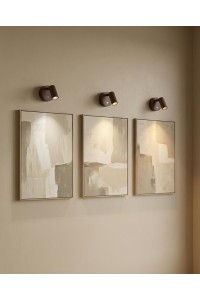 Lampa ścienna SHP PICKET brązowa