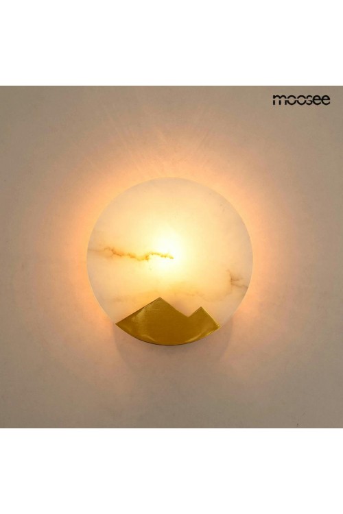 MOOSEE lampa ścienna LUXIO złota