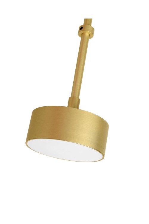 MOOSEE lampa wisząca CAPRI DISC 3 złota