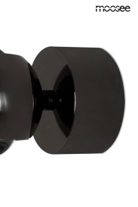 MOOSEE lampa ścienna EOS czarny chrom