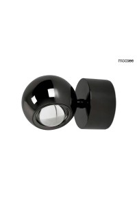 MOOSEE lampa ścienna EOS czarny chrom