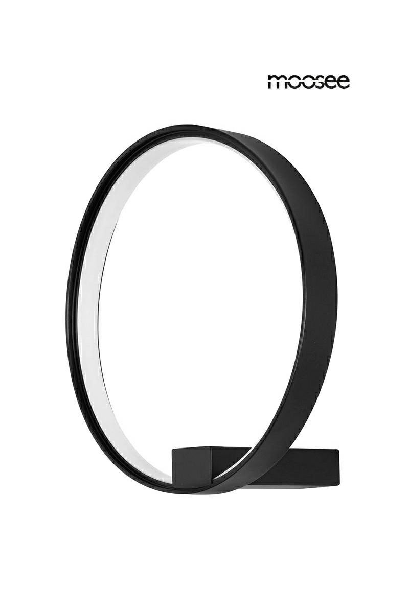 MOOSEE lampa ścienna CIRCLE WALL czarna