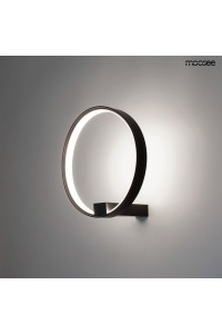 MOOSEE lampa ścienna CIRCLE WALL czarna