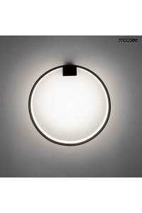 MOOSEE lampa ścienna CIRCLE WALL czarna
