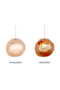 MOOSEE lampa wisząca FUSION 30 miedziana  - akryl