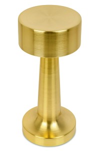 Lampa biurkowa LEE złota - wbudowana bateria, LED