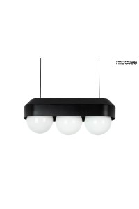 MOOSEE lampa wisząca DROPS 3 czarna