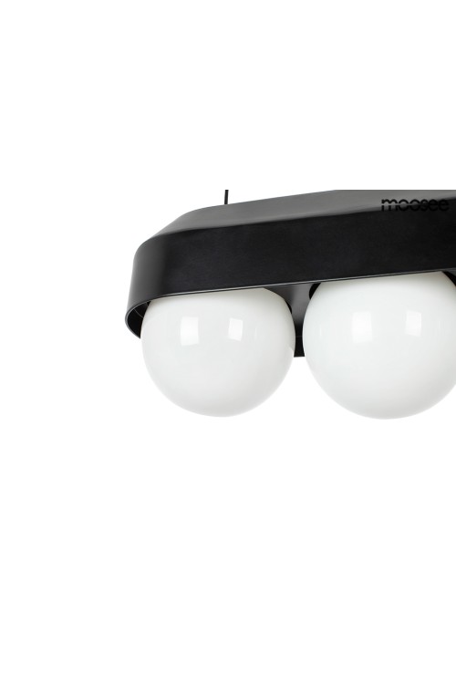MOOSEE lampa wisząca DROPS 3 czarna