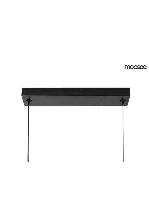 MOOSEE lampa wisząca DROPS 3 czarna