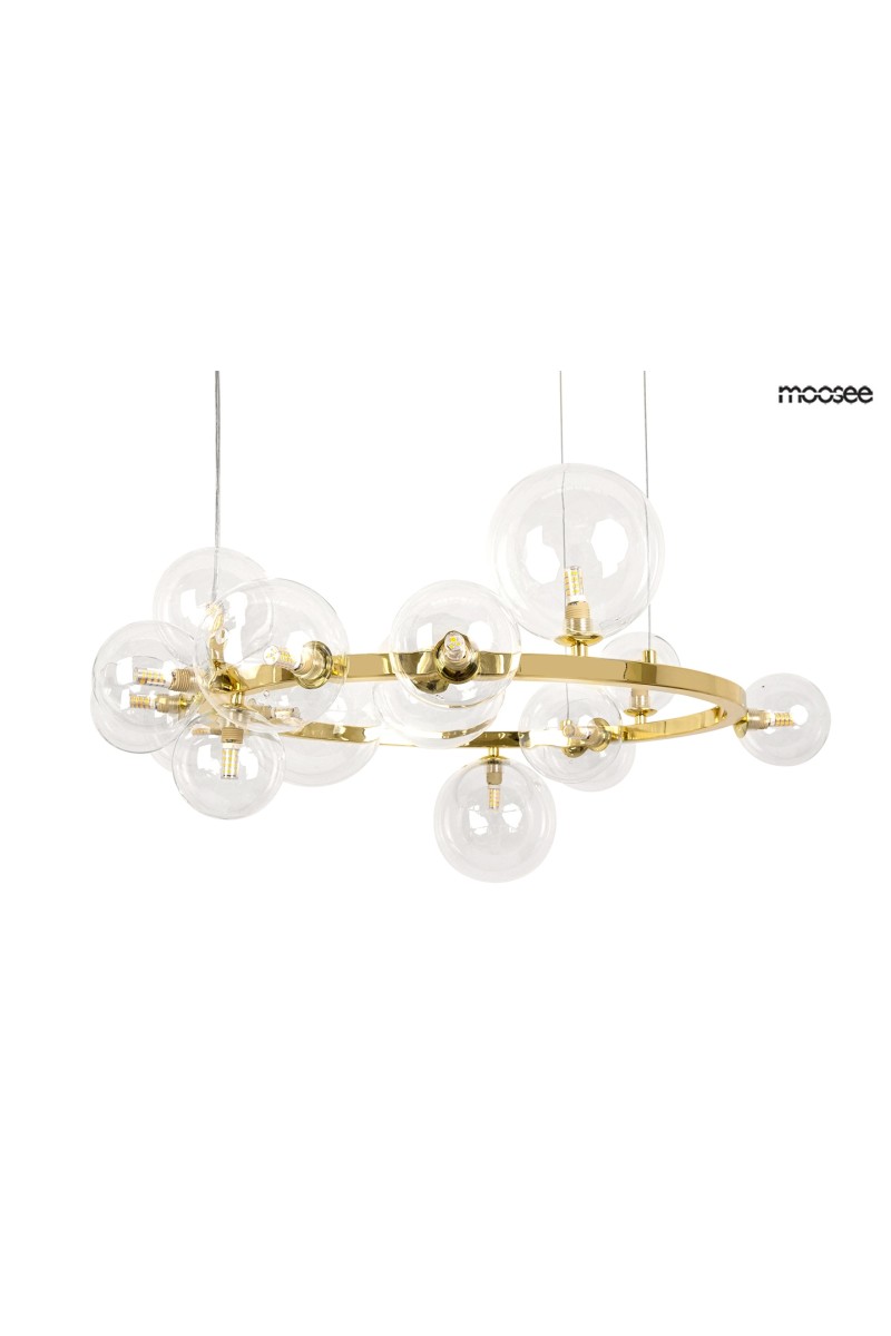 MOOSEE lampa wisząca ALURE 85 złota