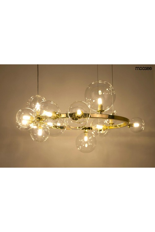 MOOSEE lampa wisząca ALURE 85 złota