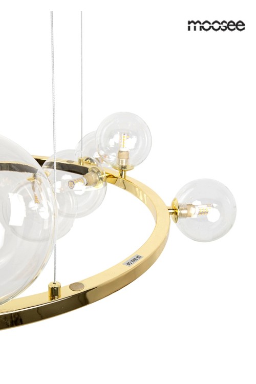 MOOSEE lampa wisząca ALURE 85 złota