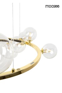MOOSEE lampa wisząca ALURE 85 złota