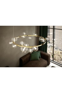 MOOSEE lampa wisząca ALURE 85 złota