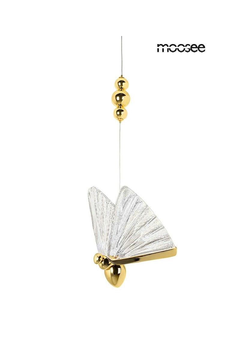 MOOSEE lampa wisząca BUTTERFLY M złota