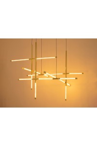 MOOSEE lampa wisząca MIKADO M złota