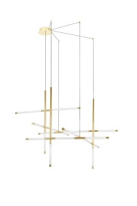 MOOSEE lampa wisząca MIKADO M złota