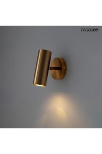 MOOSEE lampa ścienna SPOT złota