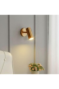 MOOSEE lampa ścienna SPOT złota