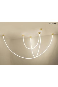 MOOSEE lampa wisząca LASSO 500 Smart      złota
