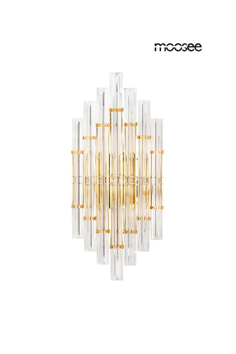 MOOSEE lampa ścienna PALAZZO złota