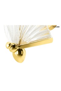 MOOSEE lampa ścienna BUTTERFLY M złota
