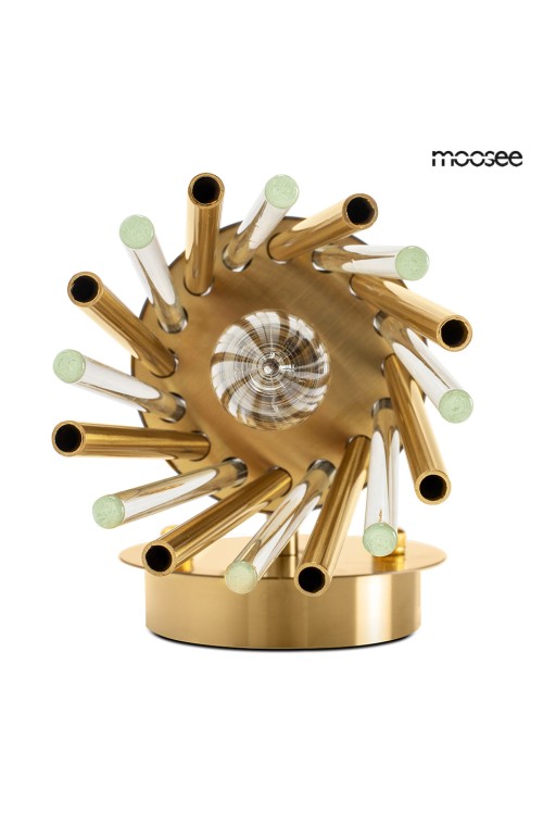 MOOSEE lampa ścienna LORENZO złota