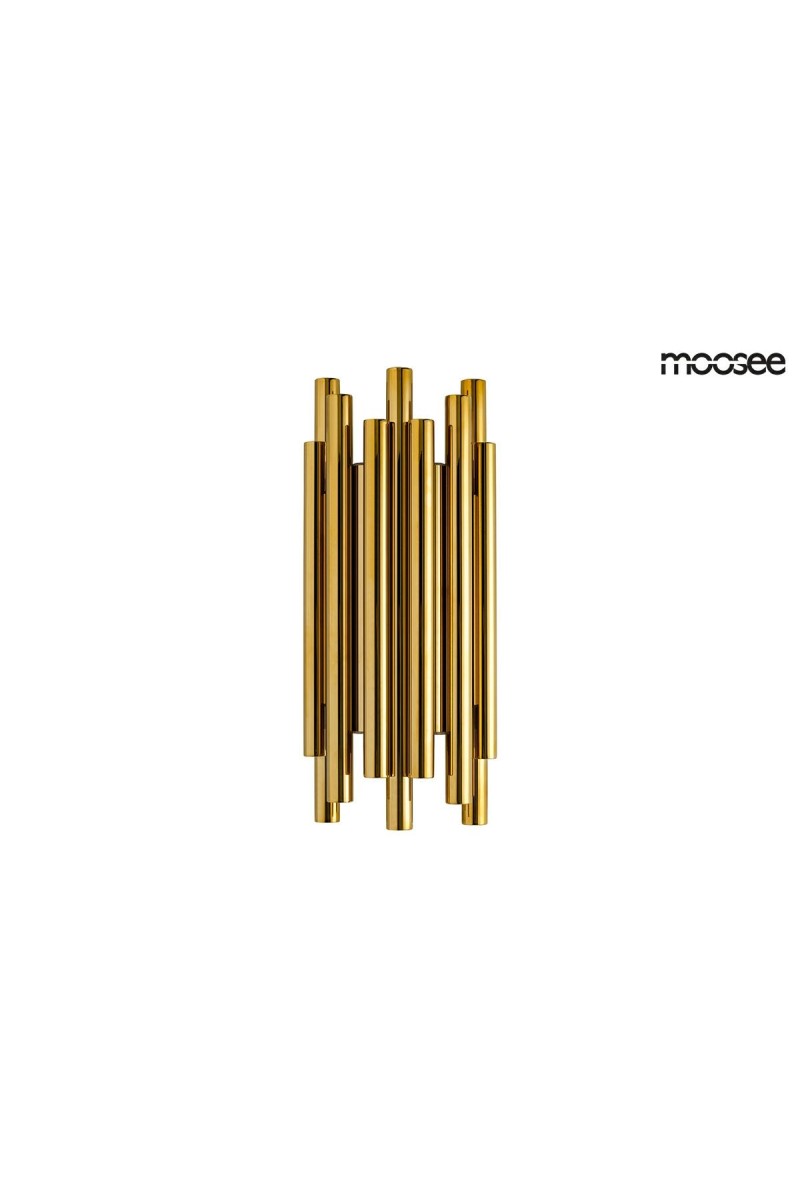 MOOSEE lampa ścienna ORGANO złota