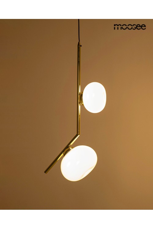 MOOSEE lampa wisząca RUGIA złota