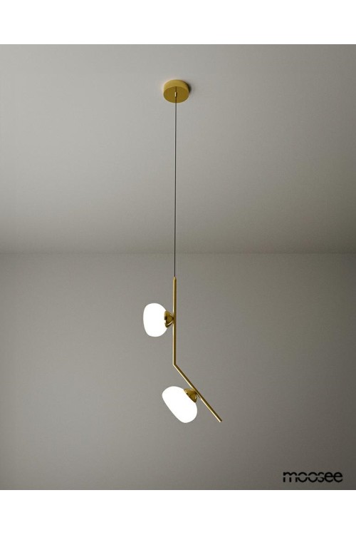 MOOSEE lampa wisząca RUGIA złota