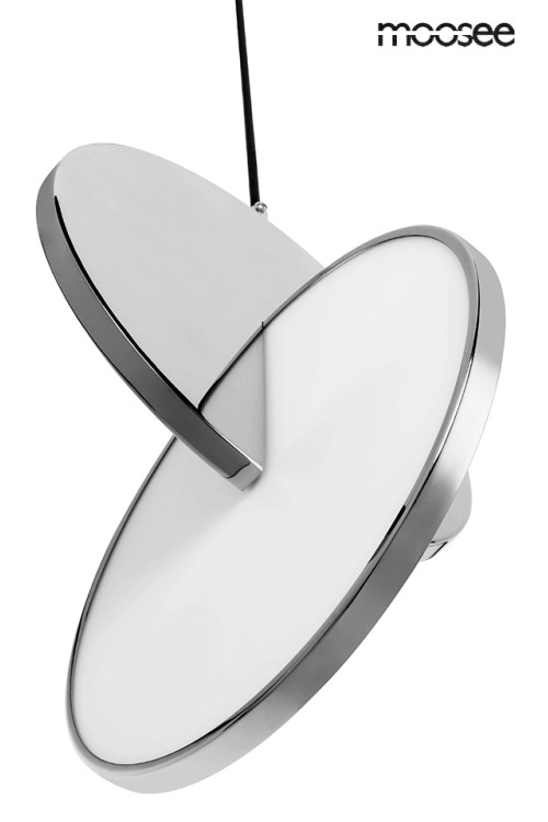 MOOSEE lampa wisząca DISCO srebrna