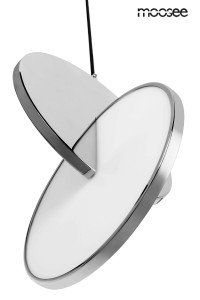 MOOSEE lampa wisząca DISCO srebrna