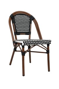 Krzesło ogrodowe CAFE PARIS brązowe       rattan