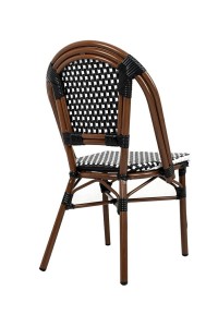 Krzesło ogrodowe CAFE PARIS brązowe       rattan