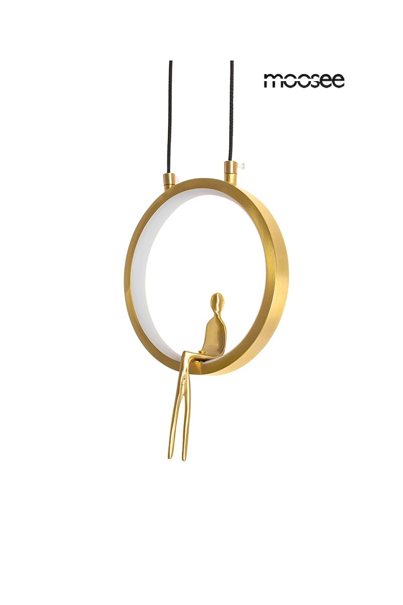 MOOSEE lampa wisząca BOY CIRCLE złota