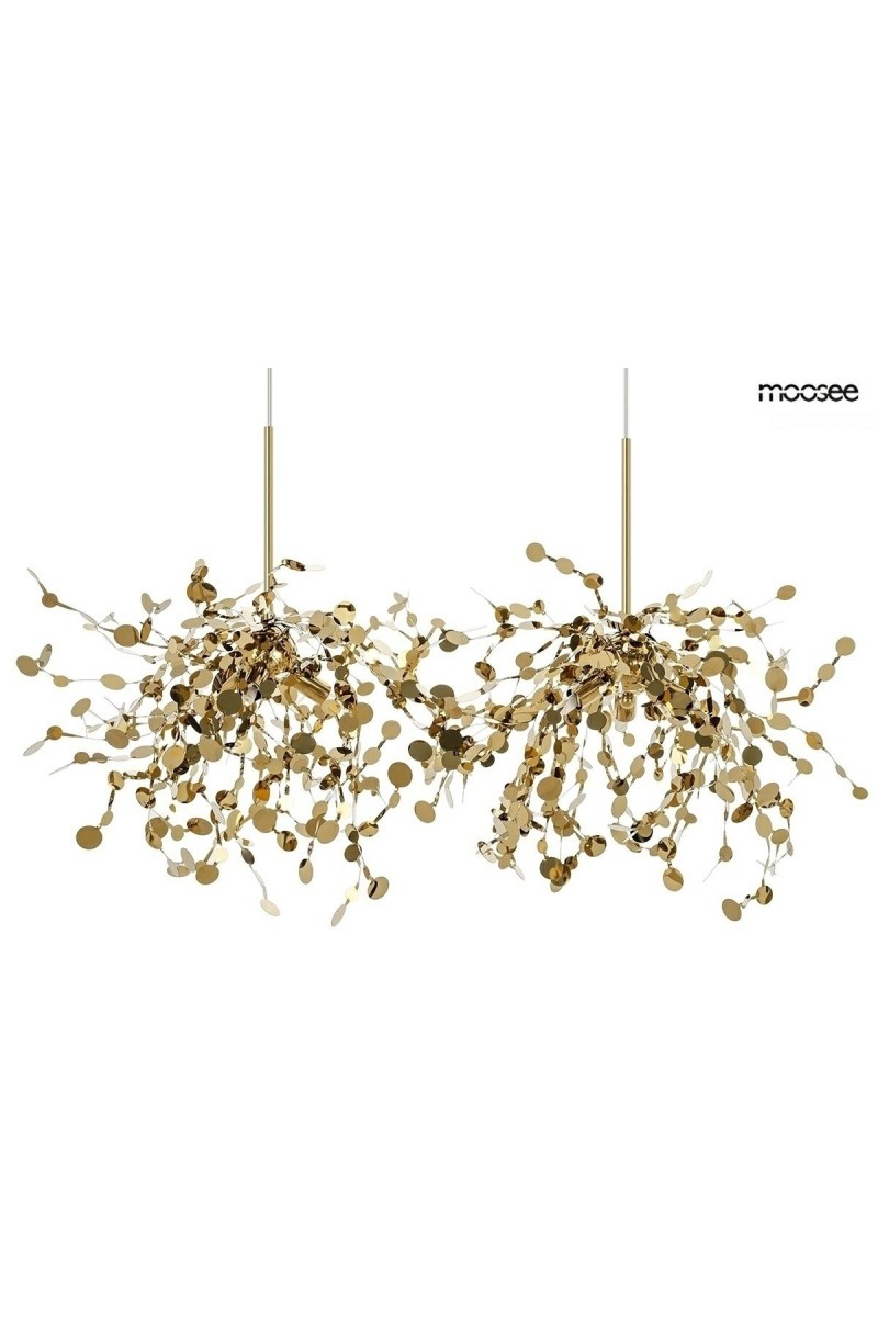 MOOSEE Lampa wisząca MONETE złota