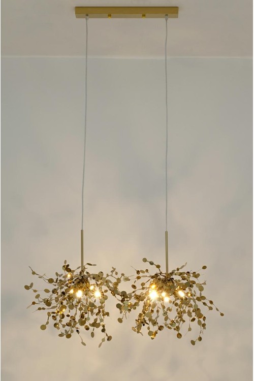 MOOSEE Lampa wisząca MONETE złota