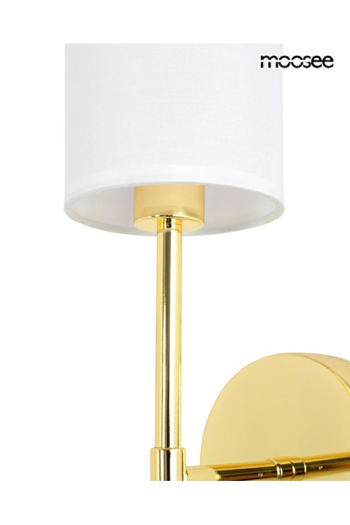 MOOSEE lampa ścienna IMPERIO złota