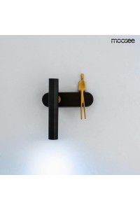 MOOSEE lampa ścienna BOY TUBE L czarna