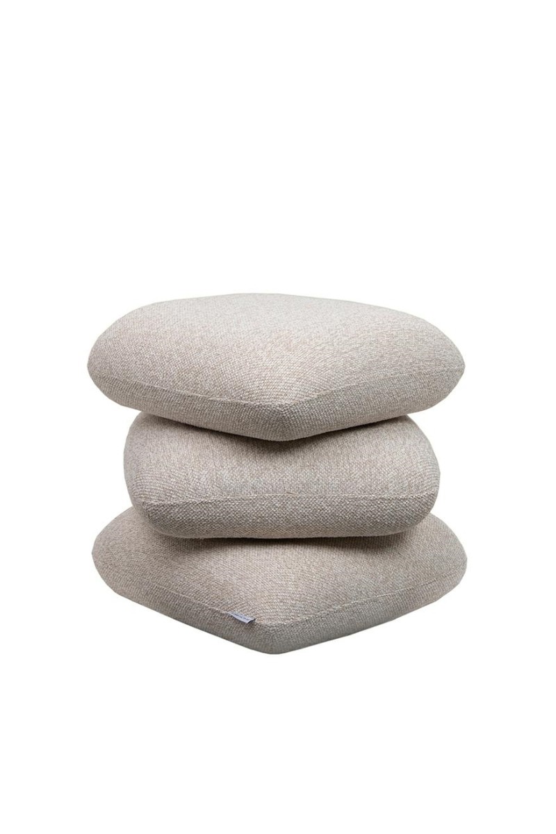Pufa STONES beżowa