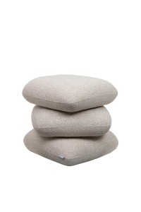 Pufa STONES beżowa