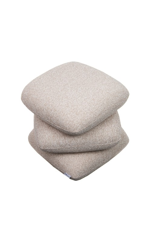 Pufa STONES beżowa