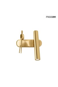MOOSEE lampa ścienna BOY TUBE R złota