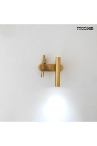 MOOSEE lampa ścienna BOY TUBE R złota