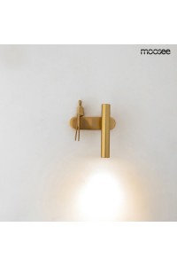 MOOSEE lampa ścienna BOY TUBE R złota