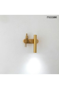 MOOSEE lampa ścienna BOY TUBE R złota
