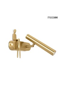 MOOSEE lampa ścienna BOY TUBE R złota