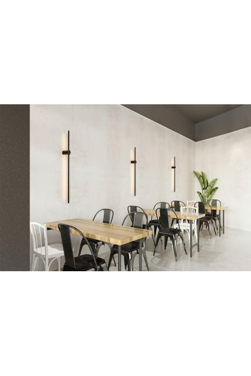 MOOSEE lampa ścienna OMBRE 100 czarna