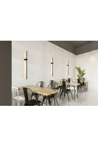 MOOSEE lampa ścienna OMBRE 100 czarna