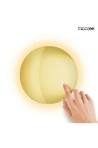 MOOSEE lampa ścienna SHADOW SUN 25 złota